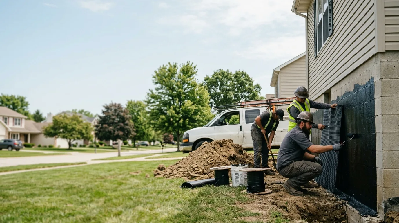 Basement Waterproofing in Seymour, IL near me